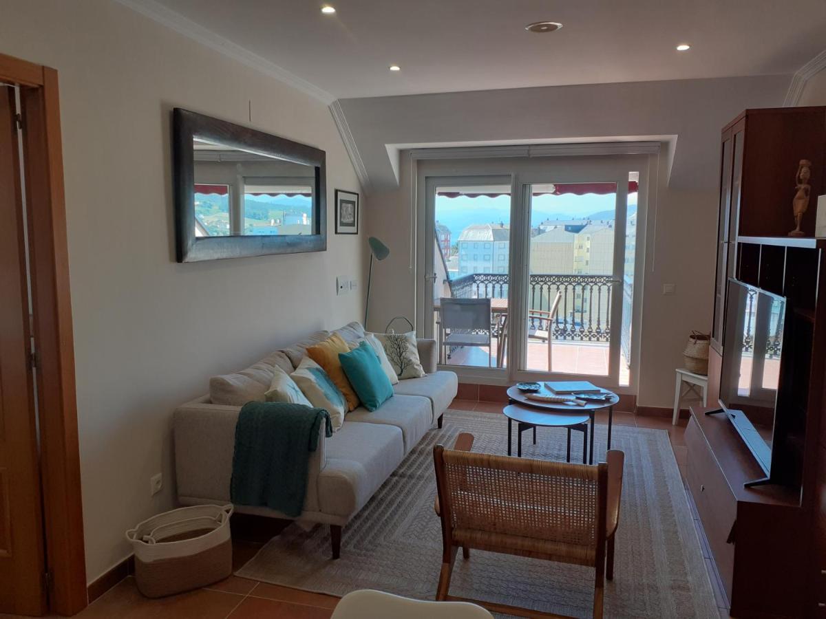 Appartamento Atico con terraza y piscina comunitaria Ribadeo Esterno foto
